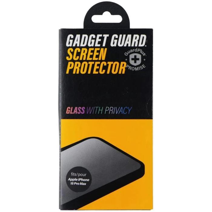Gadget Guard Glass Privacy Screen Protector for iPhone 15 Pro Max - Privacy - Brand New by Gadget Guard - Image 2