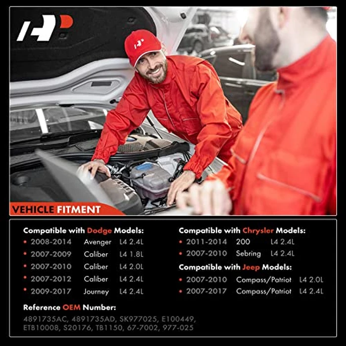 A-Premium Electronic Throttle Body Compatible with Jeep Patriot Compass 2007-2017 & Dodge Avenger Caliber Journey & Chrysler 200 Sebring - 1.8L 2.0L 2.4L, Replaces 4891735AC, 4891735AD by A-Premium - Image 3