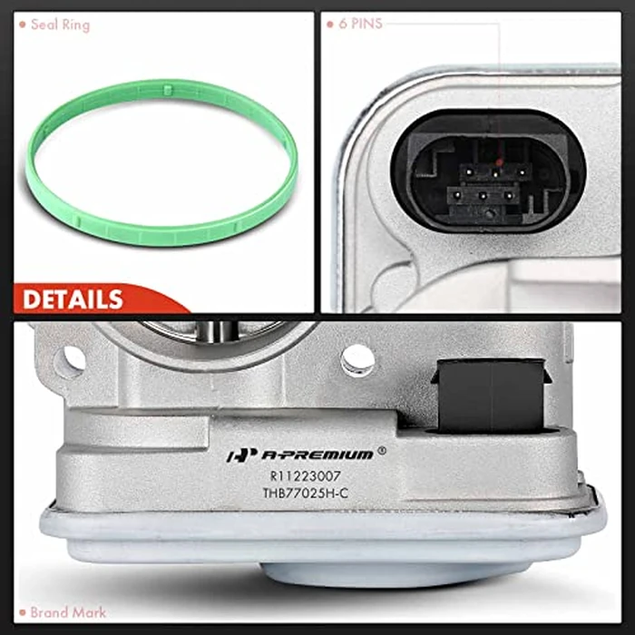 A-Premium Electronic Throttle Body Compatible with Jeep Patriot Compass 2007-2017 & Dodge Avenger Caliber Journey & Chrysler 200 Sebring - 1.8L 2.0L 2.4L, Replaces 4891735AC, 4891735AD by A-Premium - Image 7
