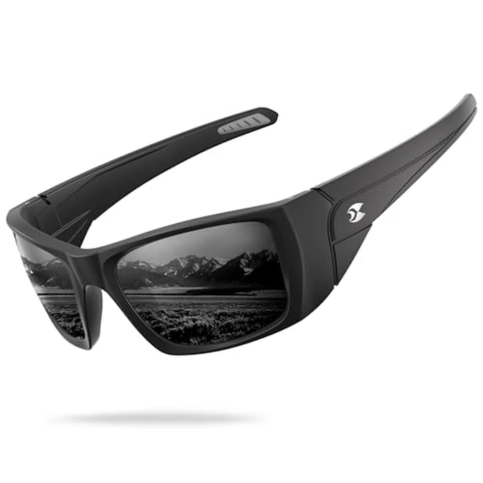 suoso Sports Polarized Sunglasses for Men: Women UV400 Protection Wrap Around Sun Glasses for Fishing Driving Cycling TR90 by suoso - Used - Like New condition