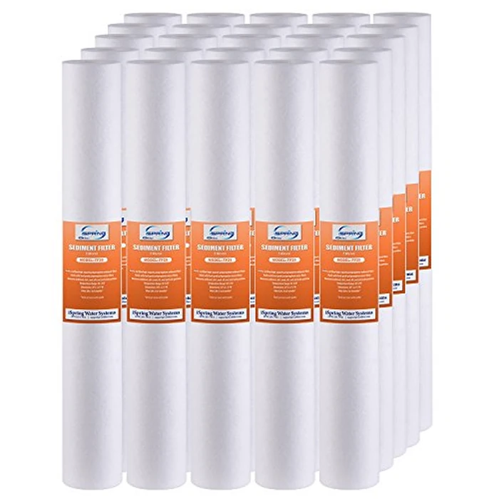 iSpring FP25X25 Whole House Sediment Filter Replacement Cartridge, 20" x 2.5", 25 piece by iSpring - Used - Like New condition