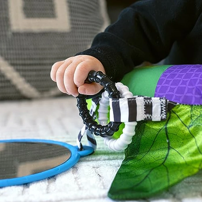 Baby Einstein Cal-a-Pillow Tummy Time Pillow, Multisensory Activity Toys, Sitting Up Play, Cal the Caterpillar, Ages 0+ Months by Baby Einstein - Image 8