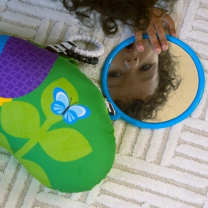 Baby Einstein Cal-a-Pillow Tummy Time Pillow, Multisensory Activity Toys, Sitting Up Play, Cal the Caterpillar, Ages 0+ Months by Baby Einstein - Image 9