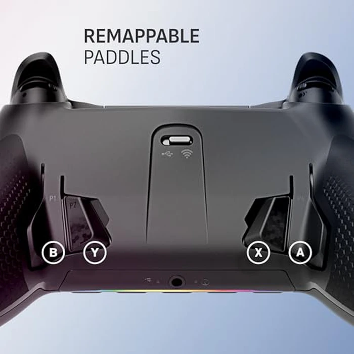 SCUF ENVISION PRO Wireless V2 (2025) PC Only Gaming Controller - Anti-Drift Thumbsticks - Five Remappable G-Keys - Remappable Back Paddles - Instant Triggers - Steel Gray by SCUF - Image 3