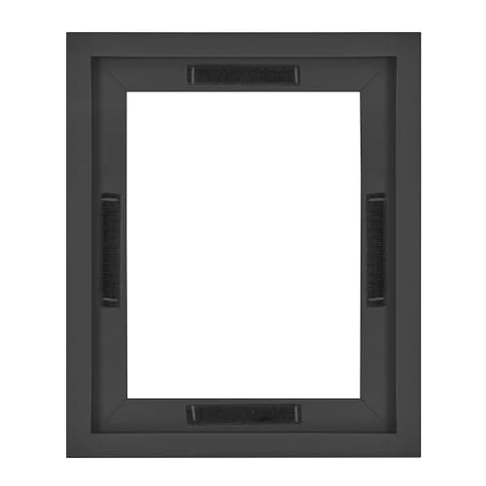 MCS Canvas Float Frames 8x10 Frame, Black Frame for Finished Canvases, Vertical & Horizontal Wall Hanging Frame with Adhesive for Canvas Paintings (1-Pack) by MCS - Used - Like New condition - US$14.25