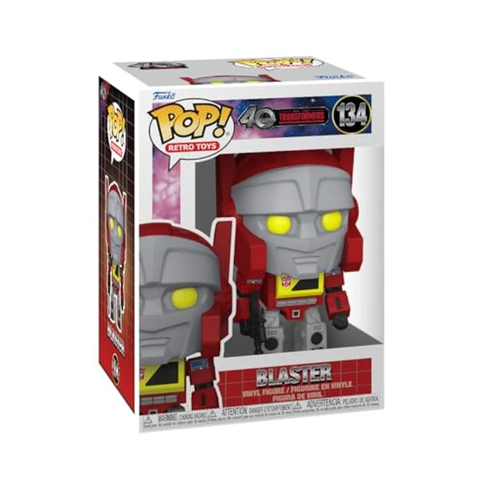 Funko Pop! Retro Toys: Transformers: Generation 1-40th Anniversary, Blaster by Funko - Used - Like New condition - CA$15.13