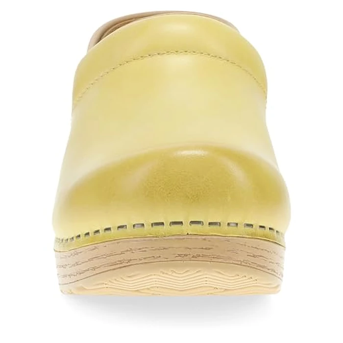Dansko Professional Slip-On Clogs for Women - Rocker Sole and Arch Support for Comfort - Ideal for Long Standing Professionals - Healthcare Professionals Lemonade 6.5-7 M US by Dansko - Image 4