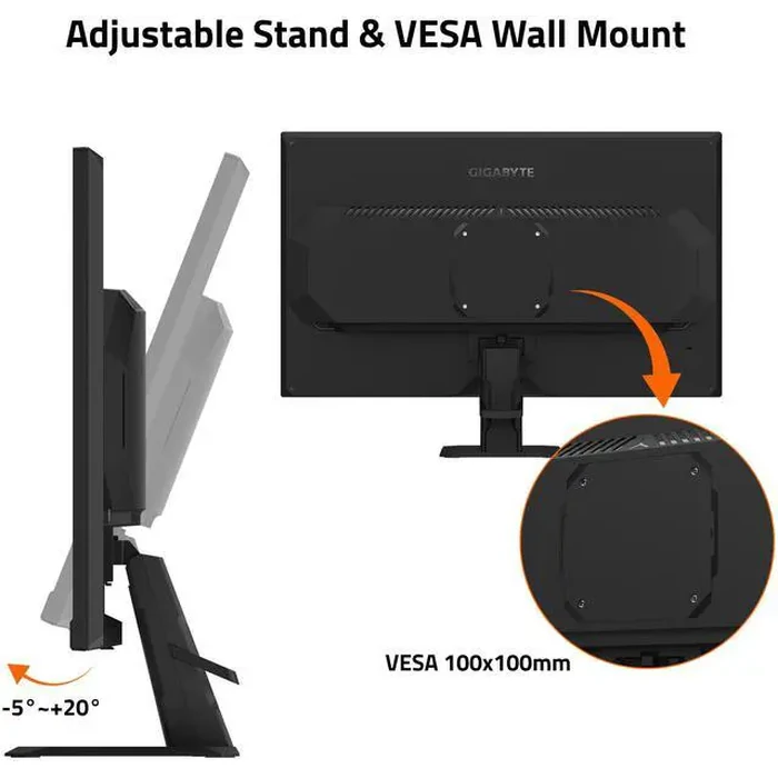 GIGABYTE 27" UHD 4k 160Hz IPS with AMD FreeSync (AMD Adaptive Sync) 1ms HDR400 Gaming Monitor GS27U by GIGABYTE - Image 6