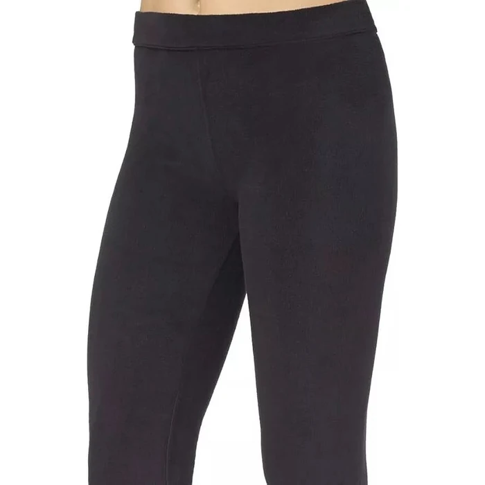 Cuddl Duds Fleecewear with Stretch Legging XL - Black by Cuddl Duds - Image 2