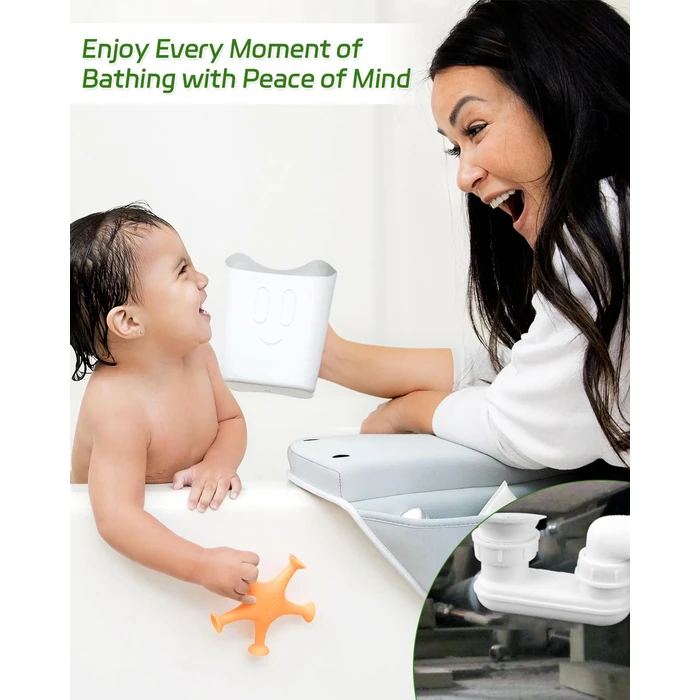 Nahntaipy Bathtub Shower Drain Pipe, Low Profile 1-1/2" P Trap Fit for Freestanding Bathtubs and RV Bathtubs by Nahntaipy - Image 7