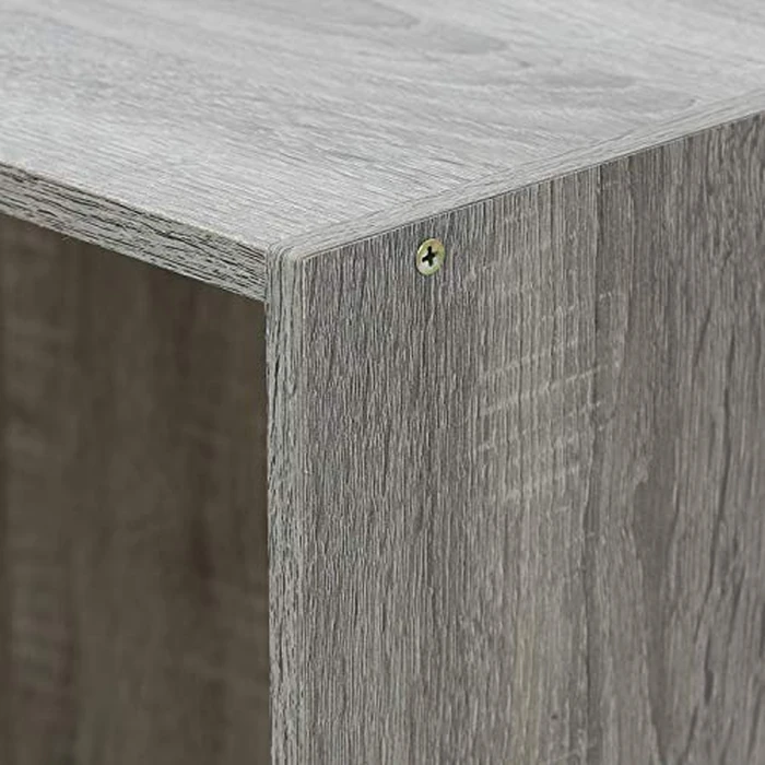 Furinno BASIC Book Shelf, 3-Tier Bookshelf with Open Shelves, Standing Bookcase, 9.3" x 21.8" x 39.5", for Organization and Storage, for Living Room, Bedroom, Home Office, French Oak by Furinno - Image 7