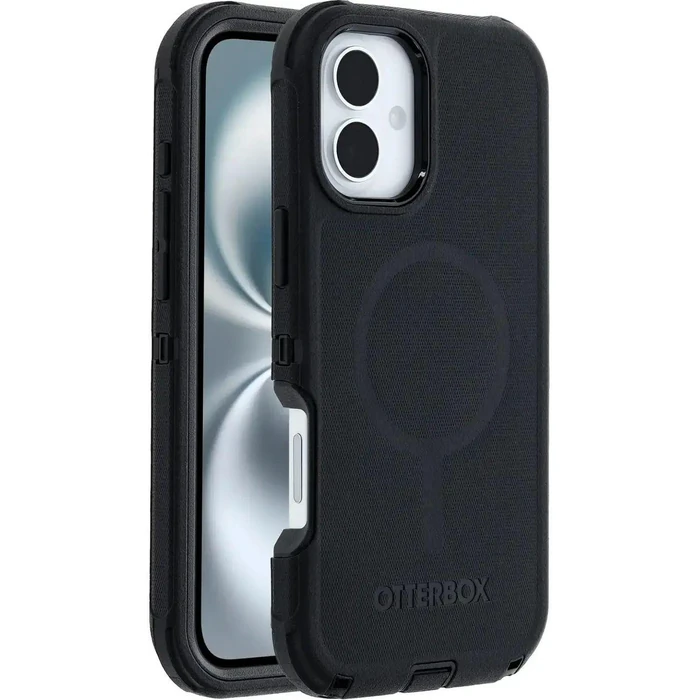 OtterBox Defender Pro Series Phone Case with MagSafe for iPhone 16 Plus - Black by OtterBox - Image 7