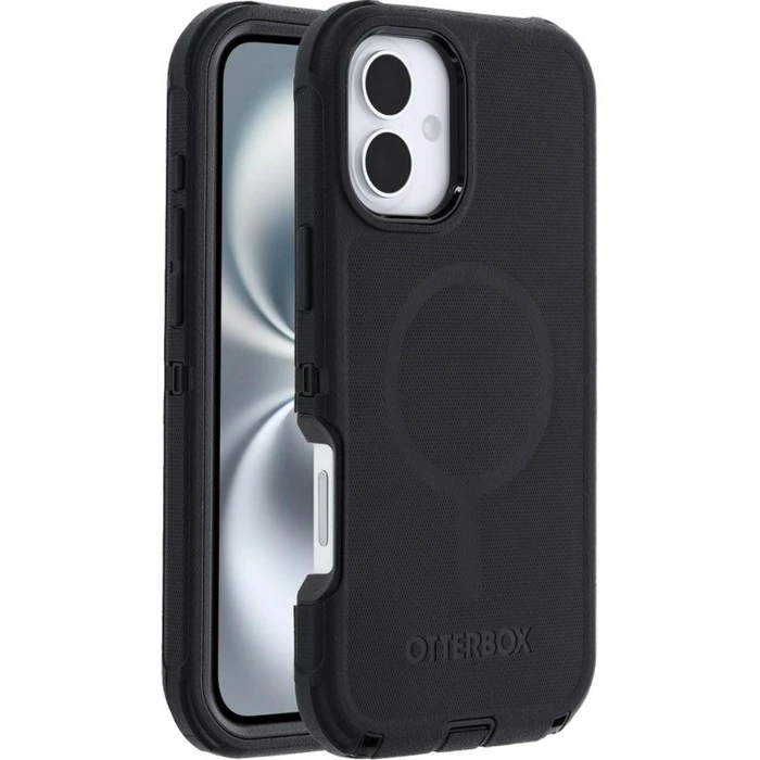 OtterBox Defender Pro Series Phone Case with MagSafe for iPhone 16 Plus - Black by OtterBox - Refurbished - Brand New condition - US$66.43