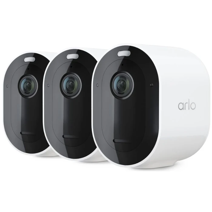 Arlo Pro 4 Spotlight Camera 3 Pack - White by Arlo - Image 1