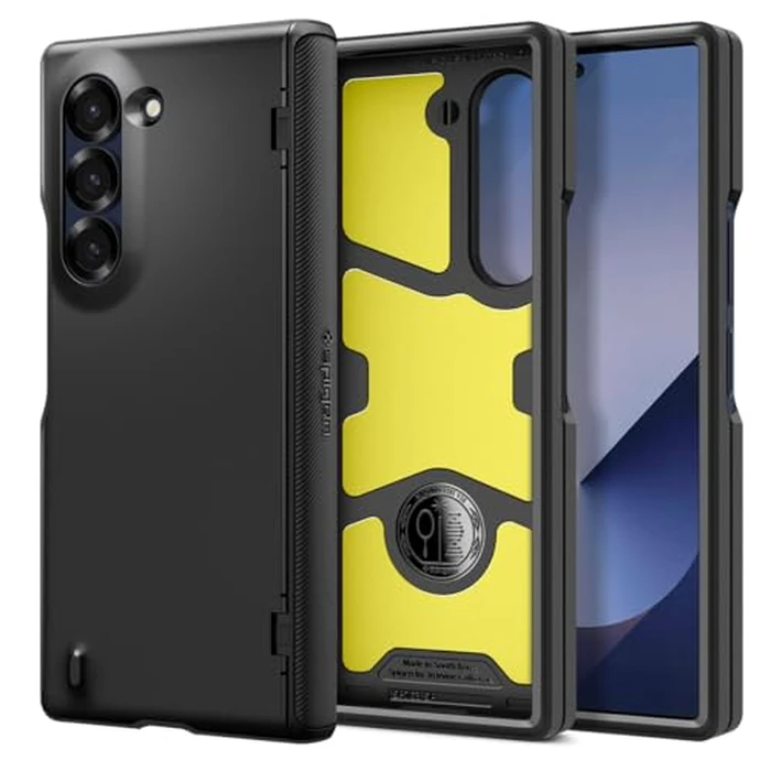 Spigen for Galaxy Z Fold 6 Case, Slim Armor Pro (2024) [Hinge Protection] - Black by Spigen - Used - Acceptable condition
