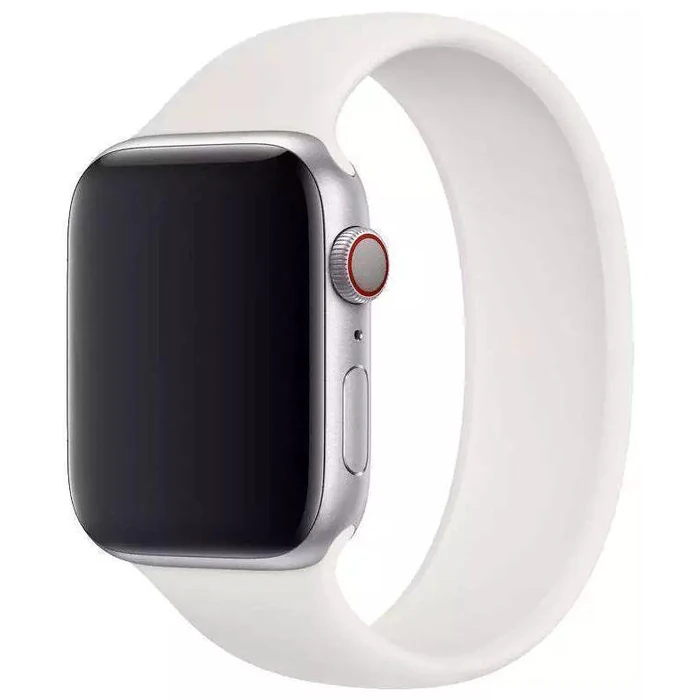 Apple Watch Solo Loop Band (45mm) - White - Size 4 by Apple - Image 2