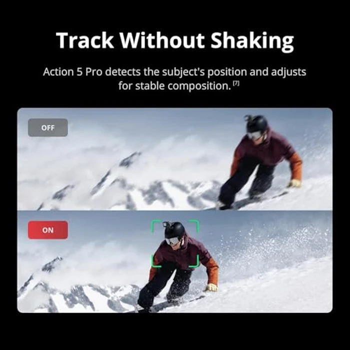 DJI Osmo Action 5 Pro Essential Combo, Waterproof Action Camera with 1/1.3" Sensor, 4K/120fps Video, Subject Tracking, Stabilization, Dual OLED Touchscreens, Action Camera 4K Ideal for Sports, Vlog by DJI - Image 3