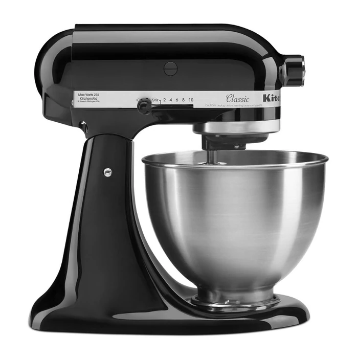 KitchenAid Classic Series 4.5 Quart Tilt-Head Stand Mixer K45SS, Onyx Black by KitchenAid - Used - Very Good condition - US$263.33