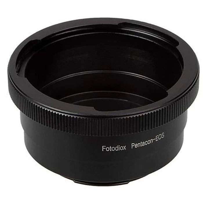 Fotodiox Lens Mount Adapter Compatible with Pentacon 6 (Kiev 66) SLR Lens to Canon EOS (EF, EF-S) Mount D/SLR Camera Body - with Gen10 Focus Confirmation Chip by Fotodiox - Image 2
