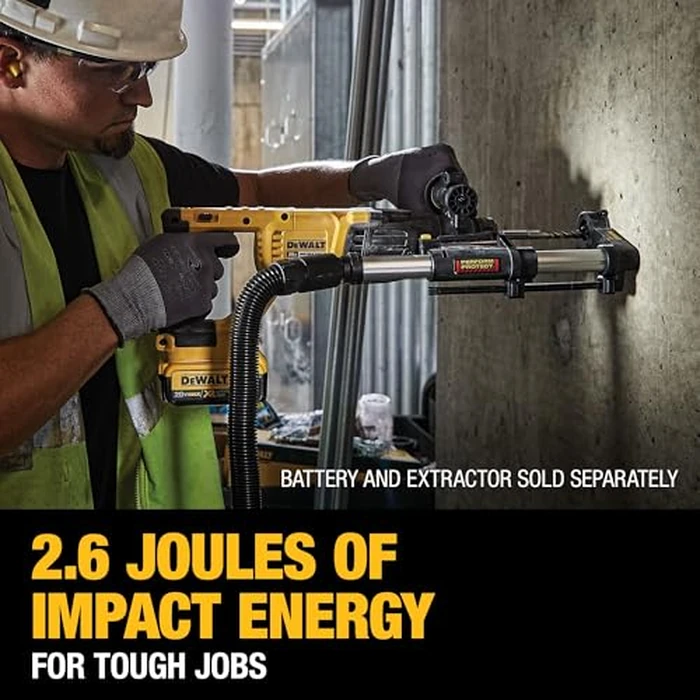 DEWALT 20V MAX* XR Cordless Rotary Hammer Drill, 1” D-Handle, Tool Only (DCH133B) by DEWALT - Image 5