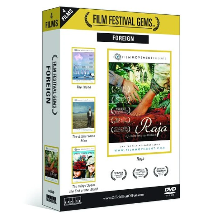Film Festival Gems: Foreign (Raja, The Island, The Bothersome Man, The Way I Spent the End of the World) by TOPICS ENT. - Used - Acceptable condition - US$5.70