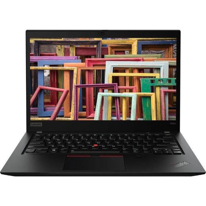 Lenovo ThinkPad T490s Laptop 14" - Black - Intel Core i7-8665U 1.9GHz - 8GB RAM - 256GB by Lenovo - Image 1