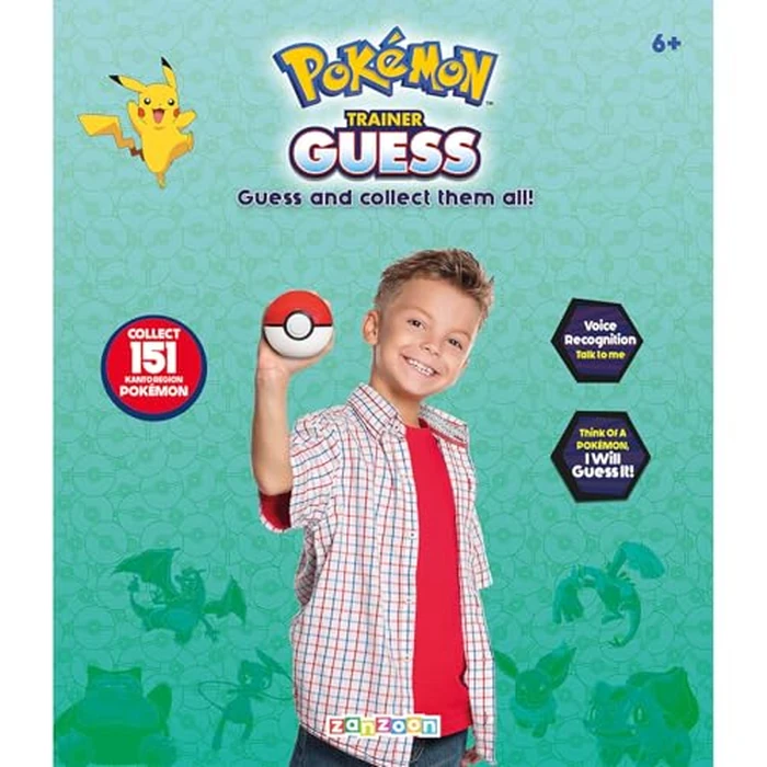 Pokemon Trainer Guess - Kanto - Electronic Guessing Game, Collect 151 Regional Pokemon, Field Guide, Talk to Your Light & Sound Poke Ball, Kids 6+ Brown Box Packaging by Pokémon - Image 3