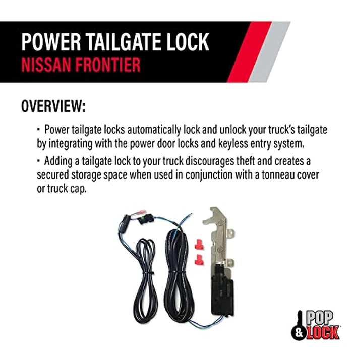 Pop & Lock PL8450 Power Tailgate Lock for Nissan Frontier by Pop & Lock - Image 4