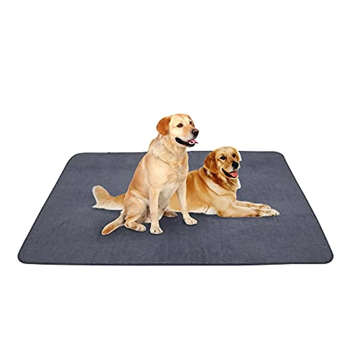 Peepeego Non-Slip Dog Pads Extra Large 72" x 72", Washable Puppy Pads with Fast Absorbent, Reusable, Waterproof for Training, Whelping, Housebreaking, Incontinence, for Playpen by peepeego - Used - Like New condition - US$18.09