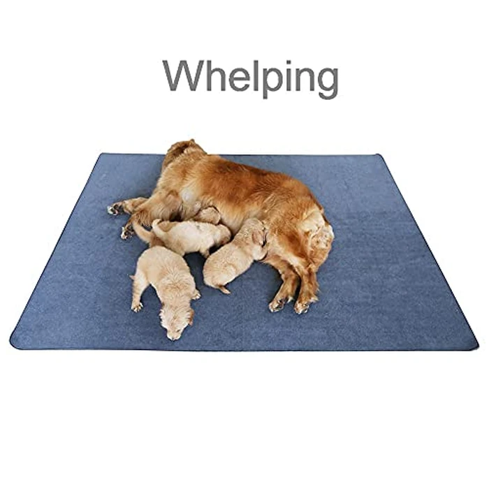 Peepeego Non-Slip Dog Pads Extra Large 72" x 72", Washable Puppy Pads with Fast Absorbent, Reusable, Waterproof for Training, Whelping, Housebreaking, Incontinence, for Playpen by peepeego - Image 4