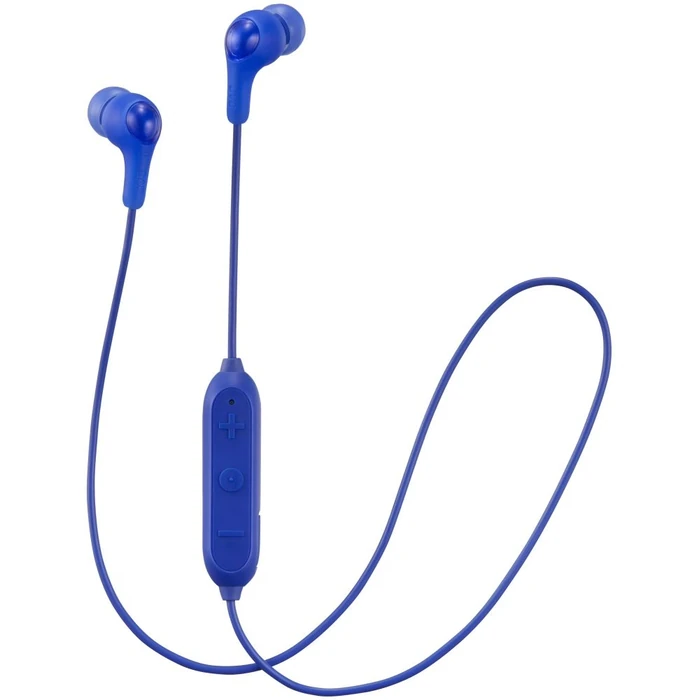 JVC HA-FX9BT Wireless Gumy In-Ear Headphones - Blue by JVC - Refurbished - Premium condition
