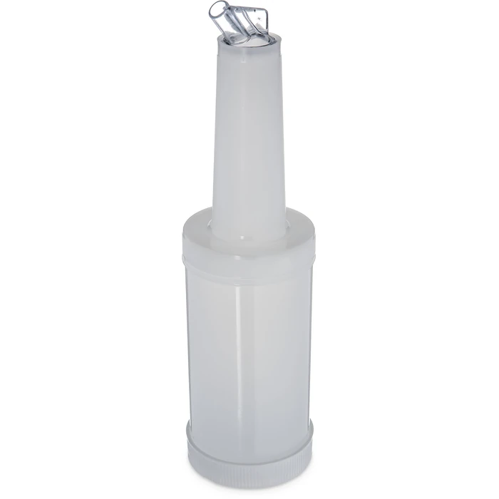 Carlisle FoodService Products Stor N' Pour Complete Quart Bundle Bottles, Lids, Necks, And Spouts for Bar, Kitchen, And Restaurant, Plastic, 1 Quart, Assorted Colors, (Pack of 12) by Carlisle FoodService Products - Used - Very Good condition