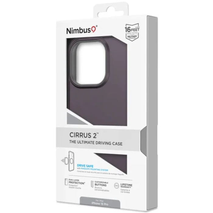 Nimbus9 Cirrus 2 Phone Case with MagSafe for iPhone 15 Pro - Plum by Nimbus9 - Image 6