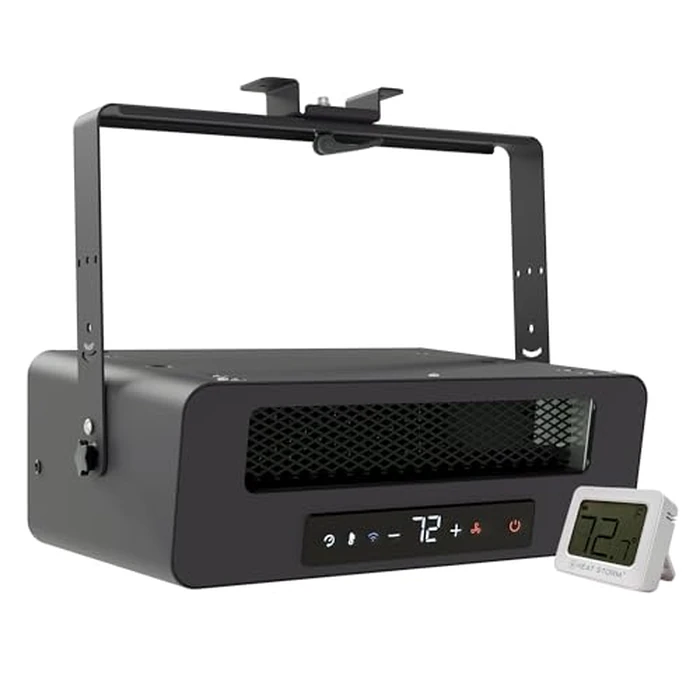 Heat Storm HS-6000-GC Heater, Gray, 7"D x 18"W x 13"H by Heat Storm - Used - Very Good condition - US$296.51