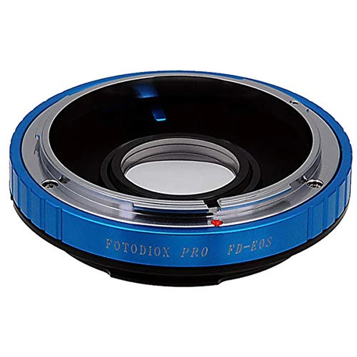Fotodiox Pro Lens Mount Adapter Compatible with Canon FD & FL 35mm SLR Lens to Canon EOS (EF, EF-S) Mount D/SLR Camera Body - with Gen10 Focus Confirmation Chip and Built-in Aperture Control Dial by Fotodiox - Used - Acceptable condition