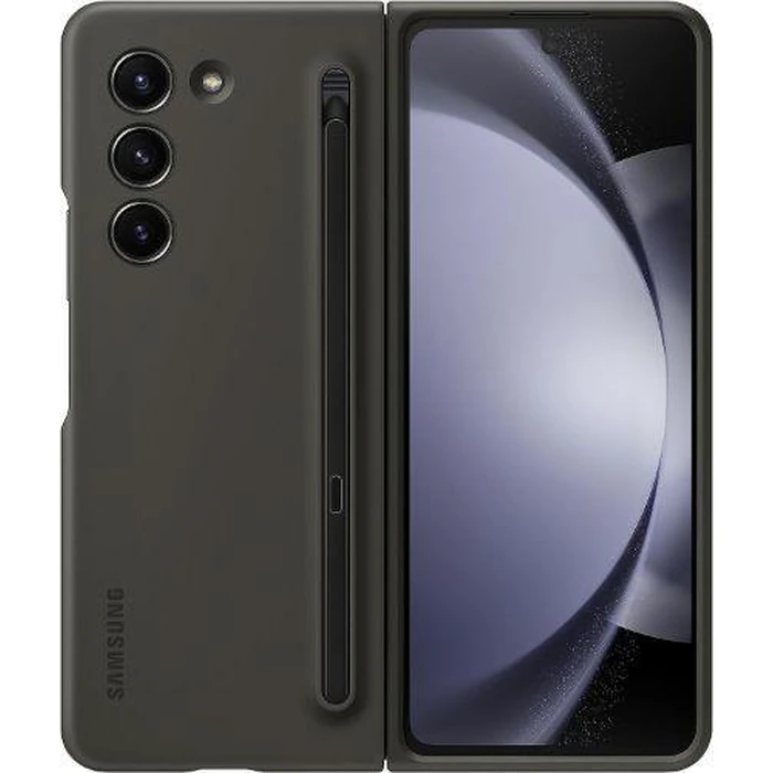Slim S Pen Phone Case for Samsung Galaxy Z Fold5 - Graphite by Samsung - Refurbished - Brand New condition