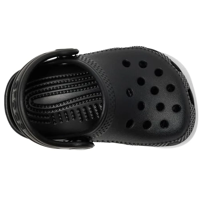 Crocs Unisex Classic Littles Clogs (Infant) Black 2 Medium by Crocs - Image 2