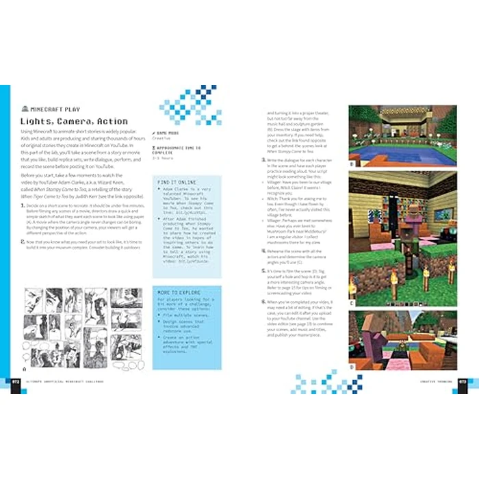Ultimate Unofficial Minecraft Challenge: A Collection of Creative, Collaborative Projects That Connect In-game Challenges with Hands-on Activities by Quarry Books - Image 7