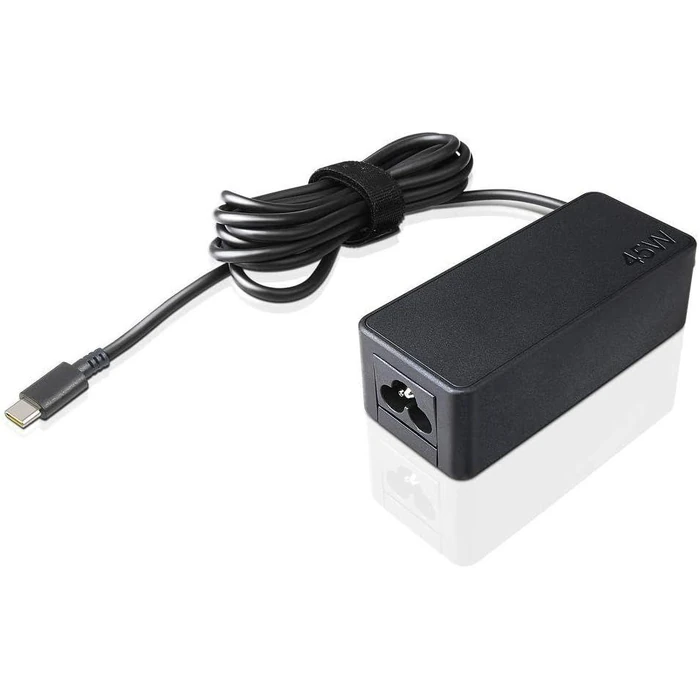 Lenovo 45W USB-C AC Adapter - Black by Lenovo - Image 1