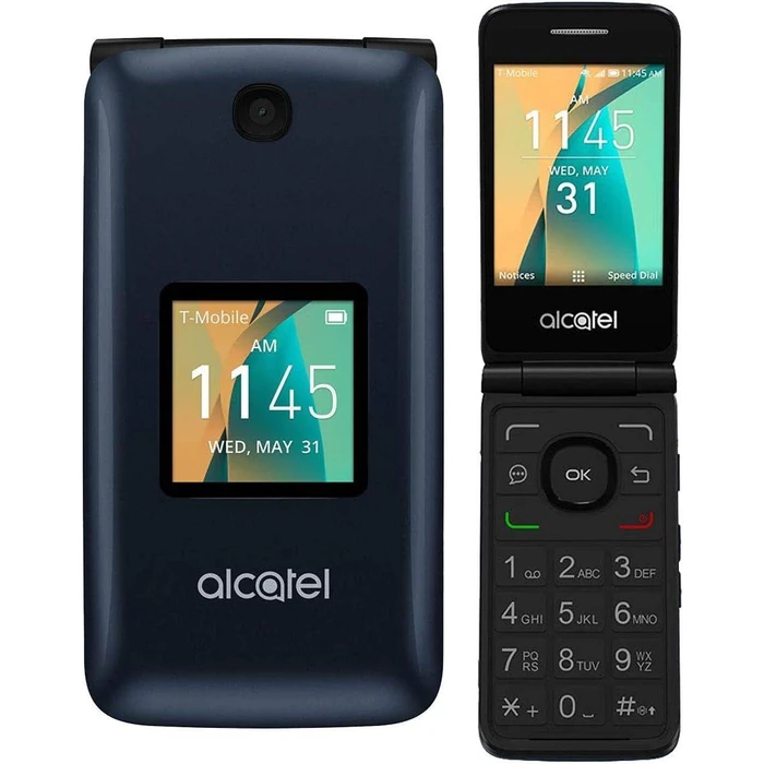 Alcatel Go Flip 4044W - 4GB - Blue by Alcatel - Refurbished - Premium condition - CA$192.49