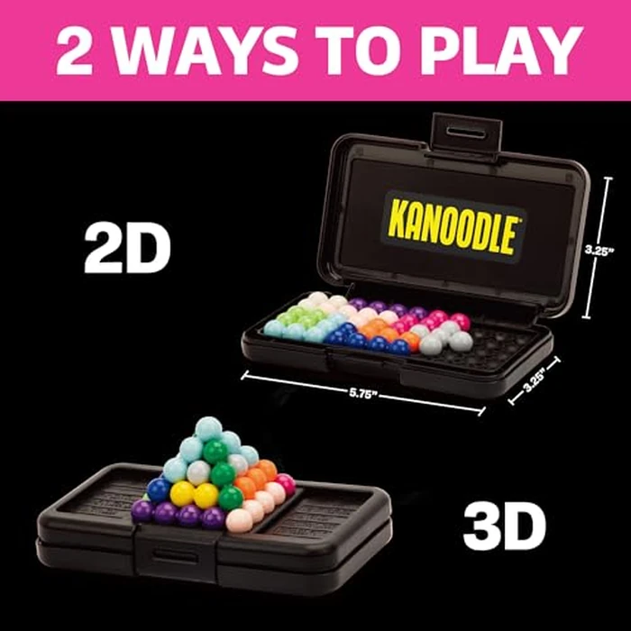 Educational Insights Kanoodle - 3D Brain Teaser Puzzles for Kids, Spatial Puzzle Games for Adults, Teens and Kids, Problem Solving Toys and Logic Puzzles, Single Player Games by Educational Insights - Image 5