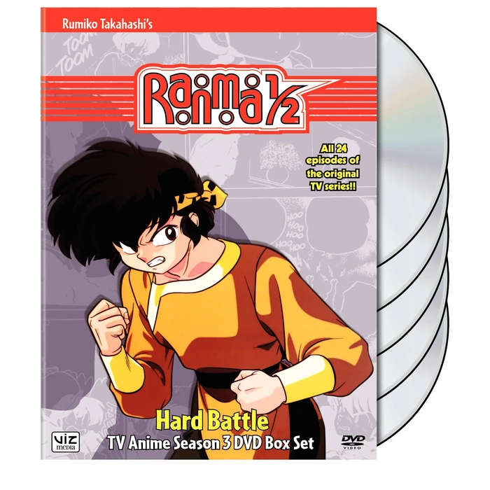 Ranma 1/2: Season 3 - Hard Battle by Warner Home Video - Used - Good condition - US$23.49