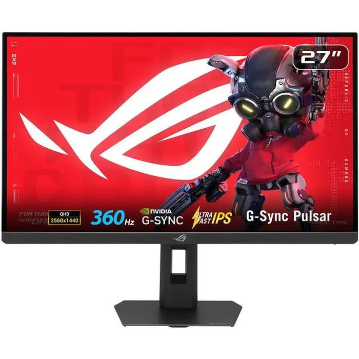 ASUS ROG STRIX 27" QHD 2K 1440P 360Hz DUAL MODE to 25" Full HD IPS AMD FreeSync Premium & G-Sync Pulsar Technology HDR400 with Height Adjustable, by ASUS - Image 2