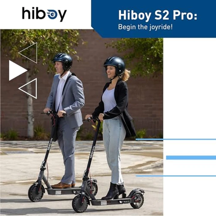 Hiboy S2 Pro Electric Scooter, 500W Motor, 10" Solid Tires, 25 Miles Range, 19 Mph Folding Commuter Electric Scooter for Adults by Hiboy - Image 4