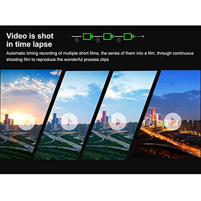 1080P HD Time Lapse Camera, IP66 Waterproof Mini Digital Timelapse Video Camera, 6 Month Battery Life, for Plants, Outdoor Construction, Weather, Bakery by Acogedor - Image 4