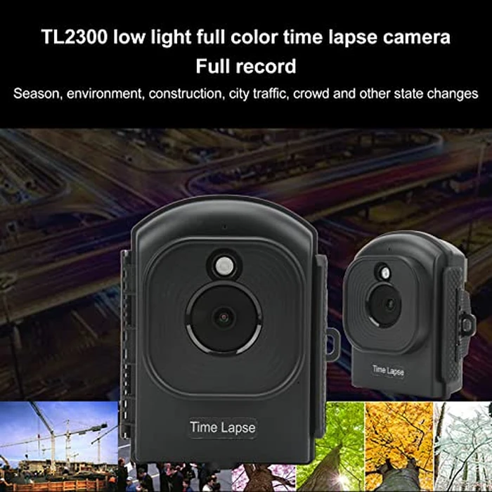 1080P HD Time Lapse Camera, IP66 Waterproof Mini Digital Timelapse Video Camera, 6 Month Battery Life, for Plants, Outdoor Construction, Weather, Bakery by Acogedor - Image 5