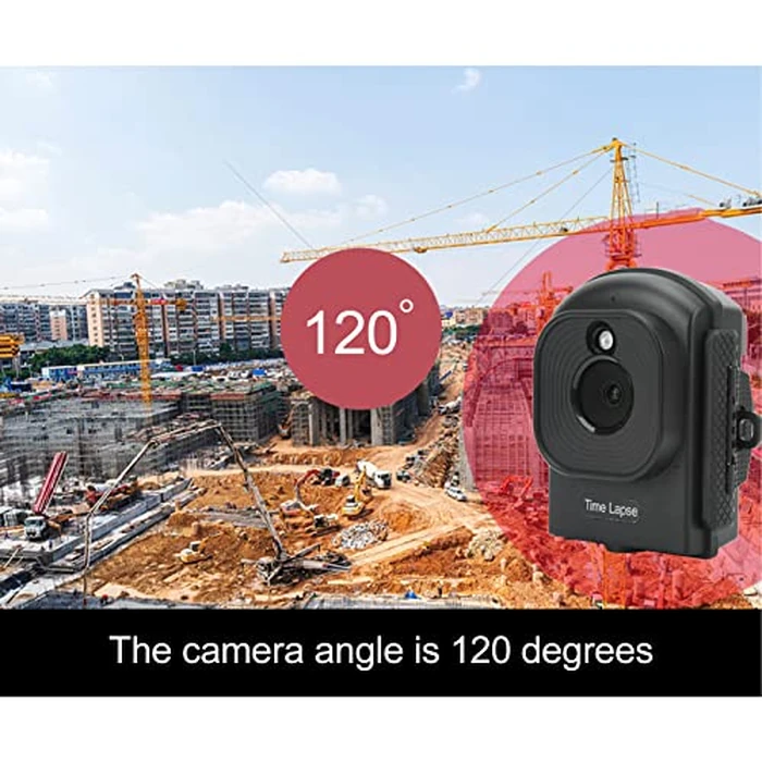 1080P HD Time Lapse Camera, IP66 Waterproof Mini Digital Timelapse Video Camera, 6 Month Battery Life, for Plants, Outdoor Construction, Weather, Bakery by Acogedor - Image 6
