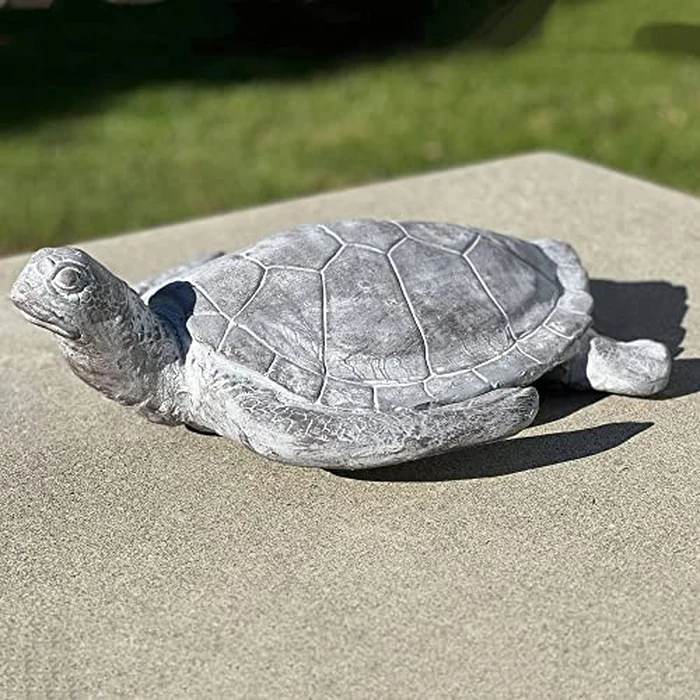 Galt International Detailed Realistic Sea Turtle Garden Statue 21.5" Outdoor Indoor Backyard Patio Porch Lawn Beach Decor Sculpture Resin Large by Galt International - Image 2