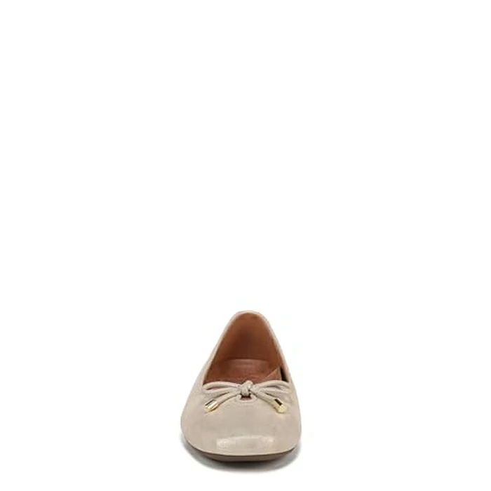 Vionic Women's Klara Ballet Flat, Gold Metallic Leather, 9.5 by Vionic - Image 6