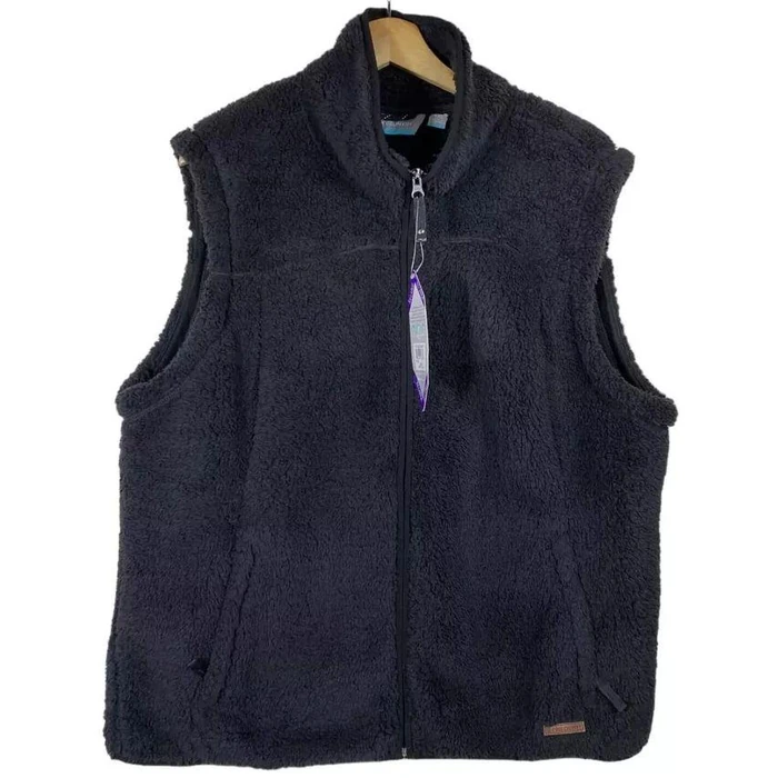 Free Country Women's Plush Vest XXL - Black by Free Country - Refurbished - Brand New condition